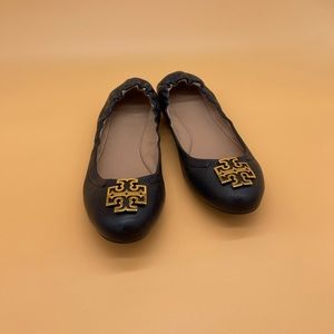 Tory Burch Navy Ballet 7,5